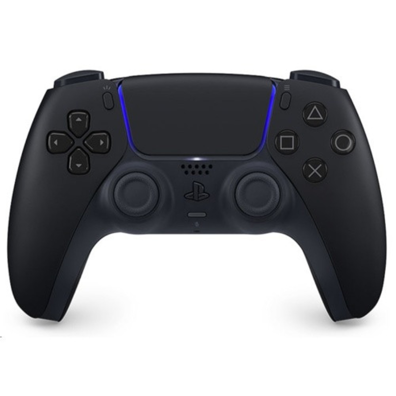 Controller PS5 DualSense wireless disponibile in nero, blu, rosso e bianco: feedback aptico, trigger adattivi, microfono e stile personalizzato – ufficiale Sony.
